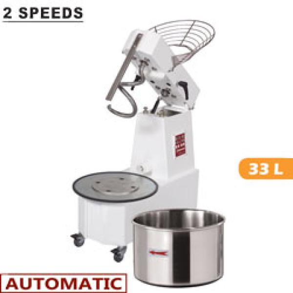 DH33AL/T2V (26) Teigknetmaschine 33 Liter neigbarer Kopf, abnehmbarer Behälter, 2 Geschwindigkeiten